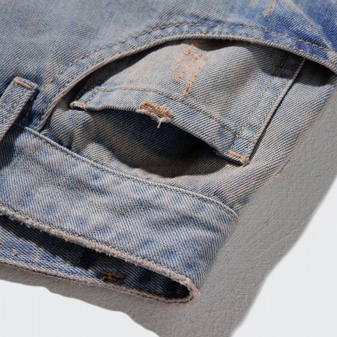 Inflation インフレーション ワイドダメージジーンズ デニムパンツ メンズ レディース かっこいい かわいい おしゃれ ストリート ブランド 安い w Shiffon シフォン 通販 Yahoo ショッピング