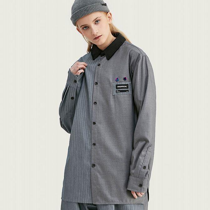 Inflation インフレーション 切り替え ストライプ シャツ メンズ かっこいい おしゃれ ストリート ブランド 安い セール 9721w Spaccio スパッチョ 通販 Yahoo ショッピング