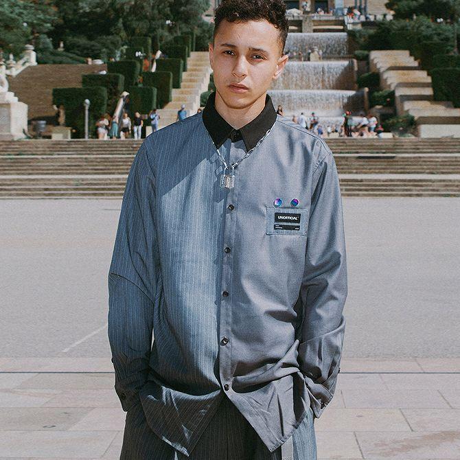 Inflation インフレーション 切り替え ストライプ シャツ メンズ かっこいい おしゃれ ストリート ブランド 安い セール 9721w Spaccio スパッチョ 公式ストア 通販 Yahoo ショッピング