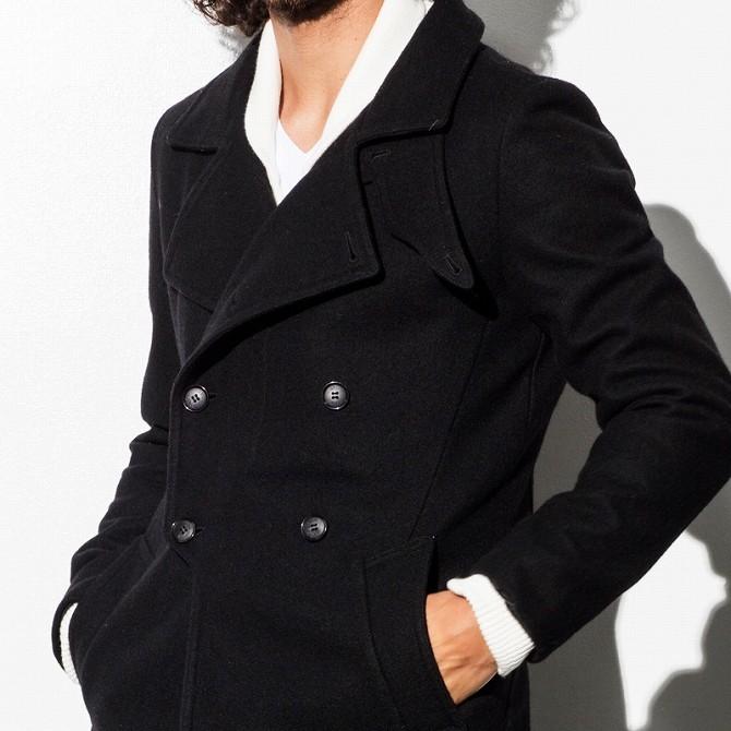 Akm Contemporary エイケイエムコンテンポラリー メルトンカッティングpコート ベージュ ネイビー ブラック メンズ Aso 608 Spaccio スパッチョ 公式ストア 通販 Yahoo ショッピング