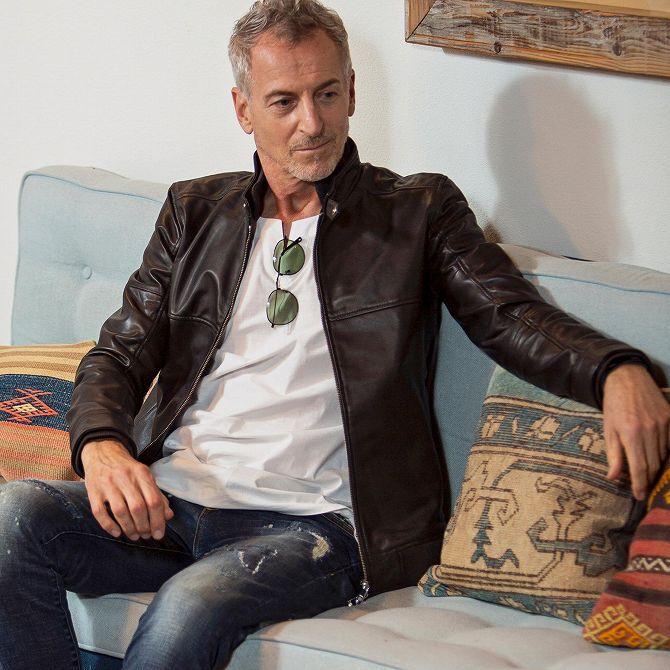 Akm Contemporary エイケイエムコンテンポラリー シープレザーブルゾン メンズ 革ジャン アウター かっこいい おしゃれ ブランド Aso 921 Spaccio スパッチョ 公式ストア 通販 Yahoo ショッピング