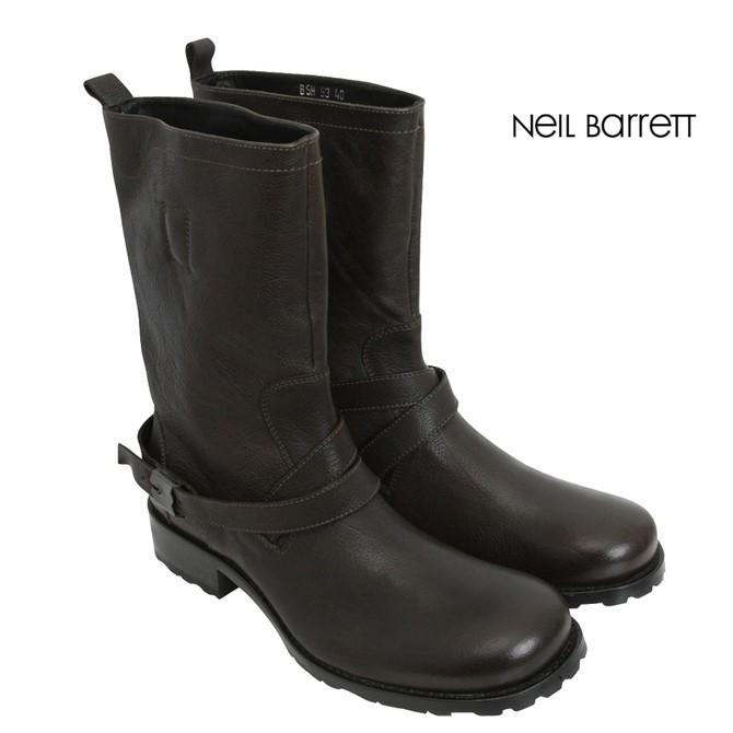 Neil Barrett ニールバレット ベルトロングエンジニアブーツ ダークブラウン メンズ B8h93 9548 124メンズ メンズファッション ブランド B8h93 9548 124 Spaccio スパッチョ 通販 Yahoo ショッピング