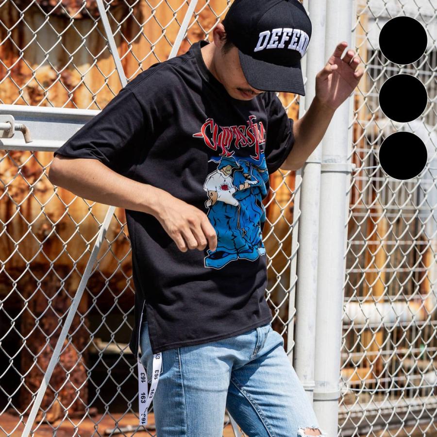 163 イチロクサン Cypress Hill 裾テープ付 ビッグ メンズ Tシャツ おしゃれ かっこいい ブランド 半袖 トップス ストリート Bat 909 Spaccio スパッチョ 公式ストア 通販 Yahoo ショッピング