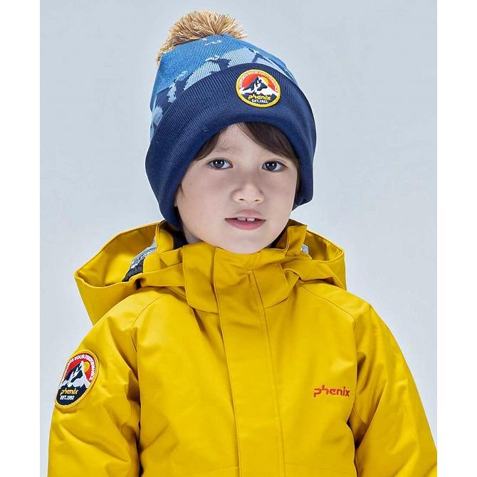 Phenix 子供用スキーウェア 160 帽子 フェニックス（PHENIX） Snow Mountain Junior Knit Hat スノー