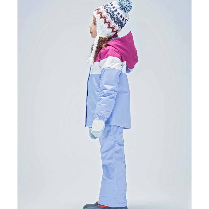 フェニックス　子ども用　スキーウェアセット（手袋２個、靴下付き）110 スノボ フェニックス（PHENIX） Ice Tiara Junior Two-piece アイス ティアラ