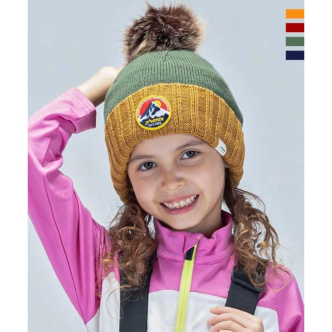 Phenix フェニックス Snow Light Junior Knit Hat スノー ライト ジュニア ニット ハット 帽子 女の子 キッズ  スキーウェア スノボウェア : esg23hw92 : SHIFFON シフォン公式ストア - 通販 - Yahoo!ショッピング