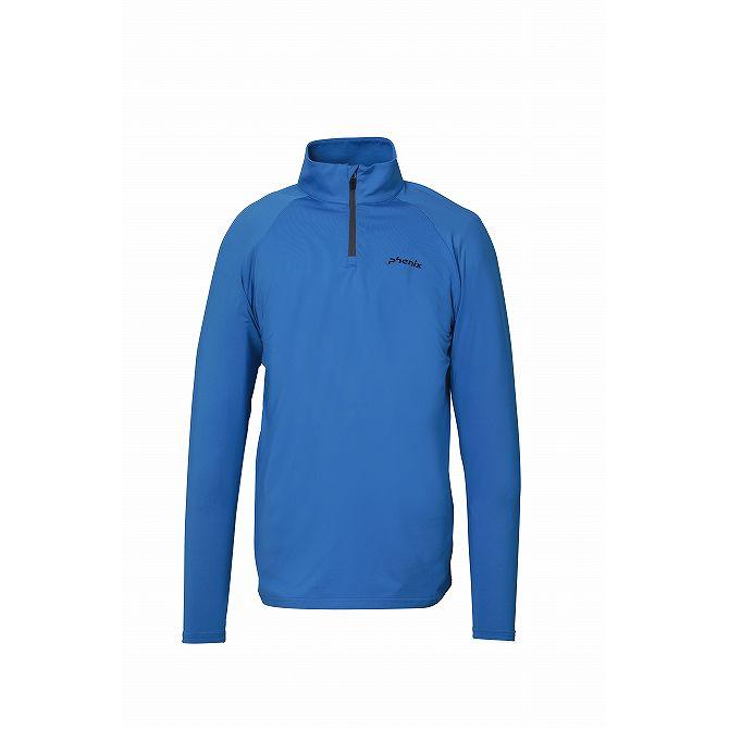 phenix ハーフジップウェア L ネイビー MENS】HARLF ZIP LONG SLEEVE T-SHIRTS ハーフジップ長袖Tシャツ