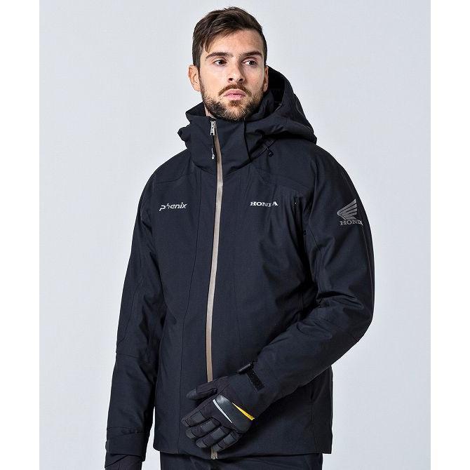 HONDA PHENIX メッシュライディングジャケット M プロテクター付 黒 フェニックス（PHENIX） HONDA Fall Line FVS Jacket ホンダ フォール