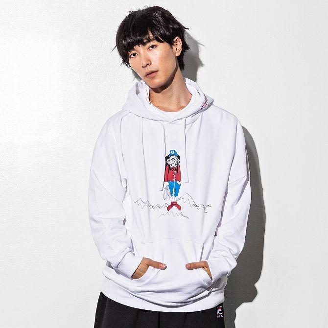 Fila Heritage フィラヘリテージ イラストグラフィック スウェットパーカー ホワイト Fm9671 Spaccio スパッチョ 通販 Yahoo ショッピング