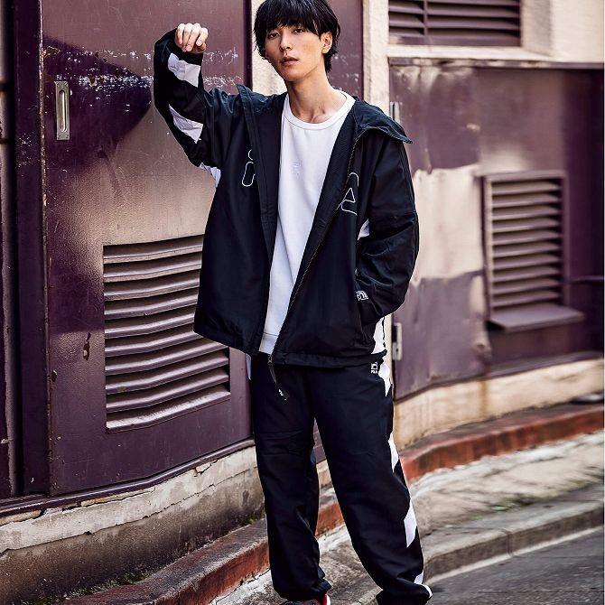 FILA（フィラ） FILA HERITAGE(フィラヘリテージ)トラックパンツ