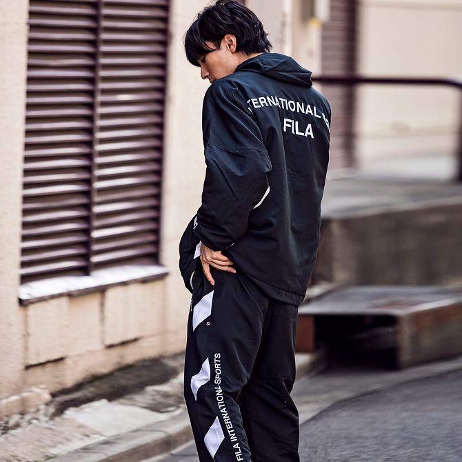 FILA（フィラ） FILA HERITAGE(フィラヘリテージ)トラックパンツ