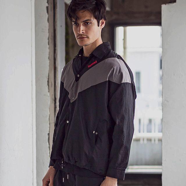 hummel ヒュンメル × Jazzy Sport ジャジースポート ナイロン コーチ