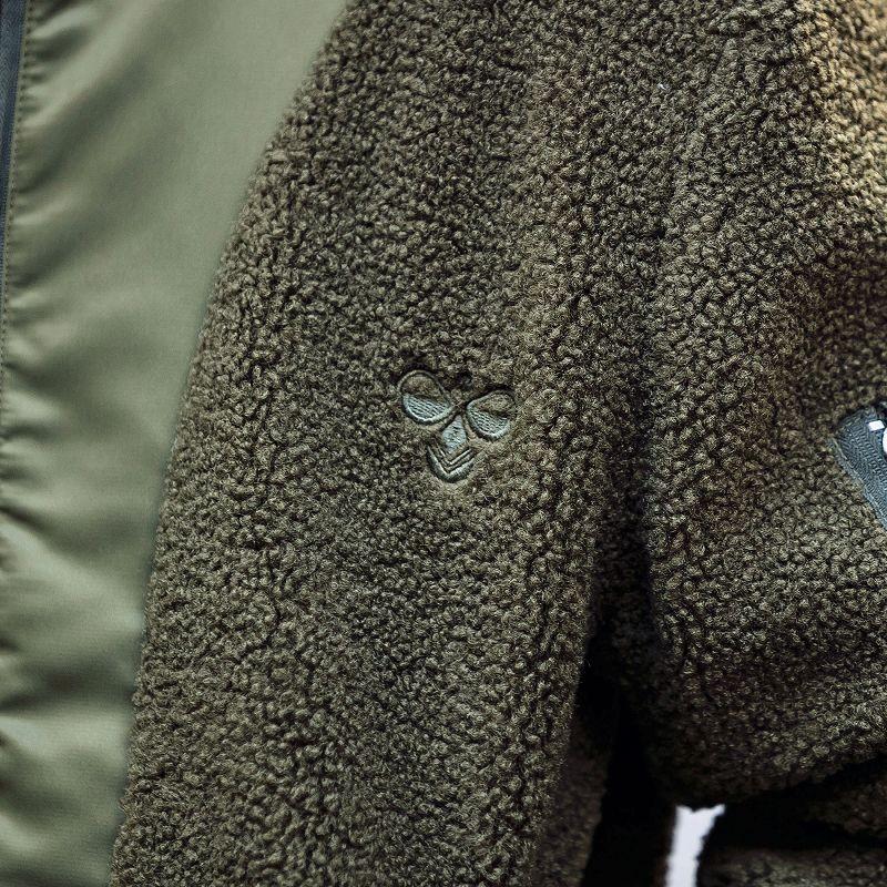 hummel（ヒュンメル） ボア 切り替え ボンバー ジャケット メンズ