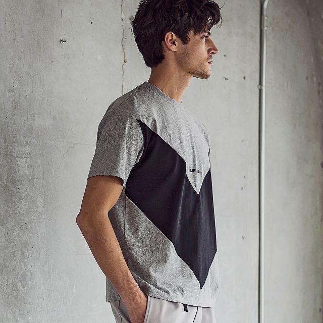 hummel jazzy sport 別注TシャツグレーサイズL 新品