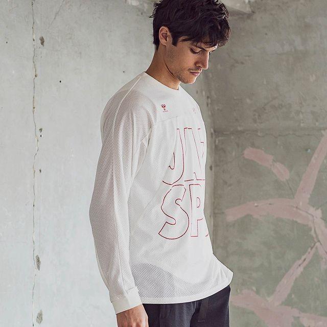 hummel jazzy sport 別注Tシャツ　グレー　サイズL 新品 hummel jazzy sport 別注TシャツグレーサイズL 新品