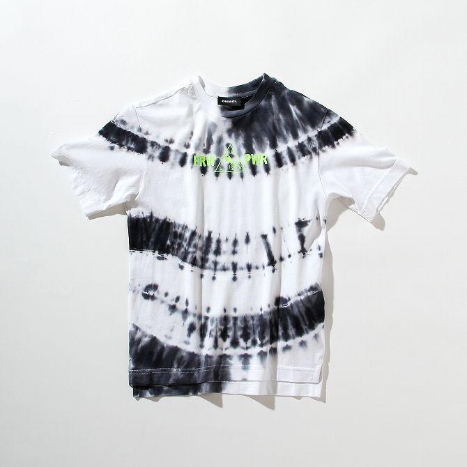 DIESEL ディーゼル 半袖タイダイ柄 Tシャツ カットソー ブランド