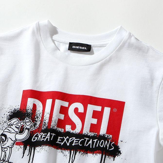 美品☆DIESEL Tシャツ 3枚セット☆キッズ160cm DIESEL ディーゼル プリント半袖Tシャツ カットソー ブランド