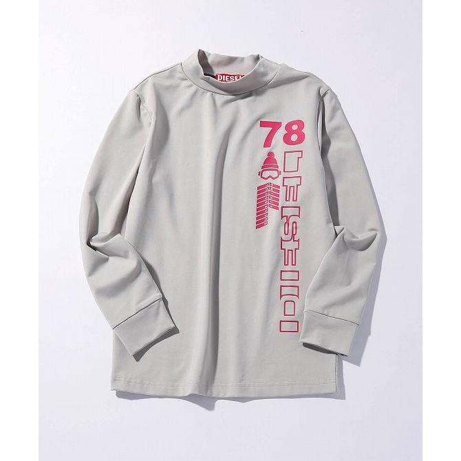 DIESEL ディーゼル グラフィックプリント 長袖 Tシャツ 