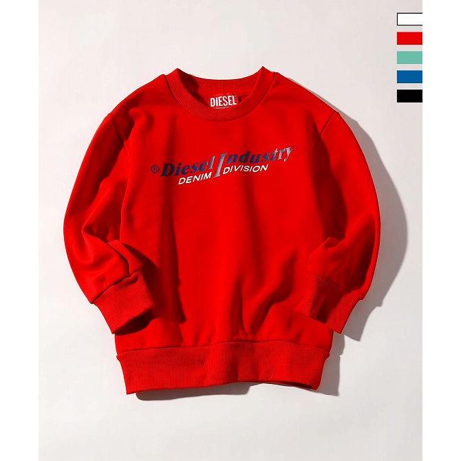 DIESEL ディーゼル ブランドロゴ長袖スウェットプルオーバー