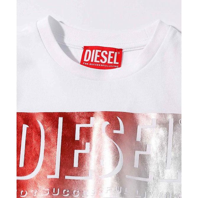 DIESEL ディーゼル ブランドロゴ 半袖 Tシャツ カットソー 男の子 子供服 こども服 キッズ おしゃれ かっこいい かわいい ブランド｜spaccio-online｜13