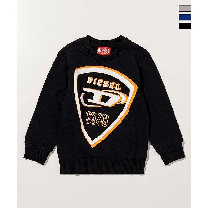 DIESEL（ディーゼル） ブランドロゴ スウェット プルオーバー 男の子