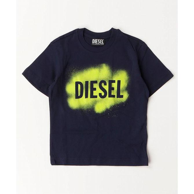 DIESEL（ディーゼル） ブランドロゴ半袖Tシャツカットソー 男の子