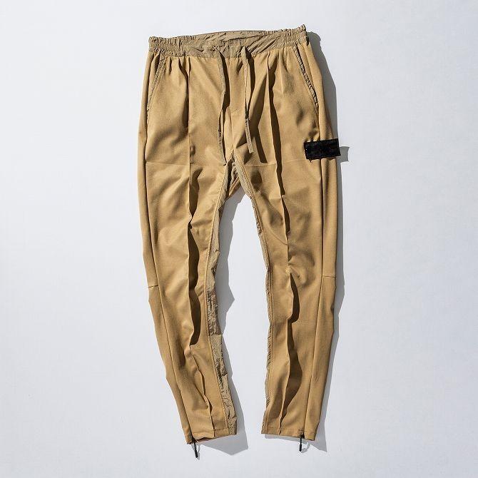 Kappa カッパ 異素材 切り替え ストレッチ スラックス メンズ パンツ