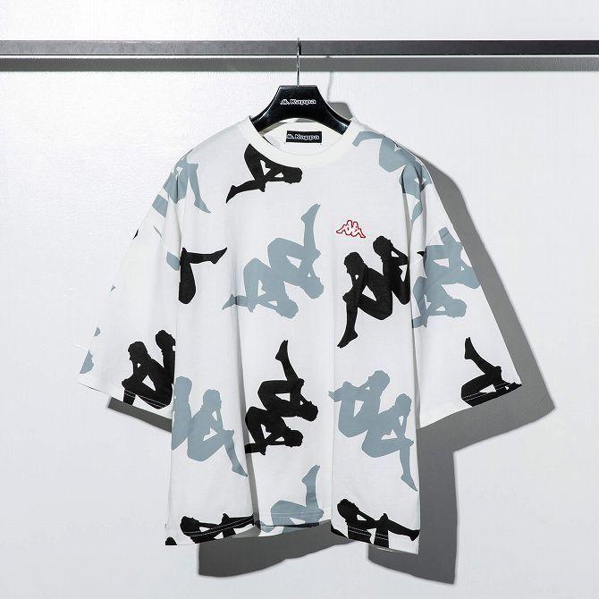 Kappa カッパ オミニ 総柄 ビッグ Tシャツ メンズ カットソー かっこいい おしゃれ スポーツ ブランド Kpt 036rd Spaccio スパッチョ 公式ストア 通販 Yahoo ショッピング