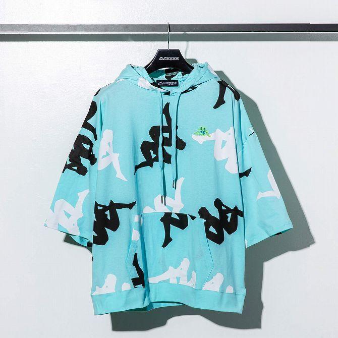 Kappa カッパ オミニ 総柄 ビッグ パーカー メンズ カットソー かっこいい おしゃれ スポーツ ブランド Kpt 053rd Spaccio スパッチョ 公式ストア 通販 Yahoo ショッピング
