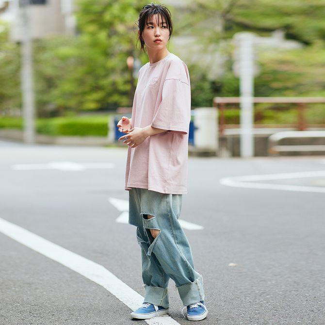 Kgfr カガフリ ダメージ ワイドテーパードデニムパンツ ジーンズ メンズ レディース おしゃれ かっこいい ブランド Ksb wi Shiffon シフォン 通販 Yahoo ショッピング