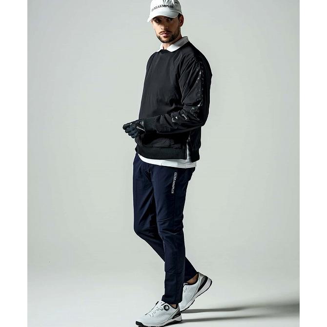 新品【LUXEAKMPLUS】リュクスエイケイエムプラス　防風　サイドロゴパンツ 楽天市場】LUXEAKMPLUS リュクスエイケイエムプラス ゴルフ 防風サイド