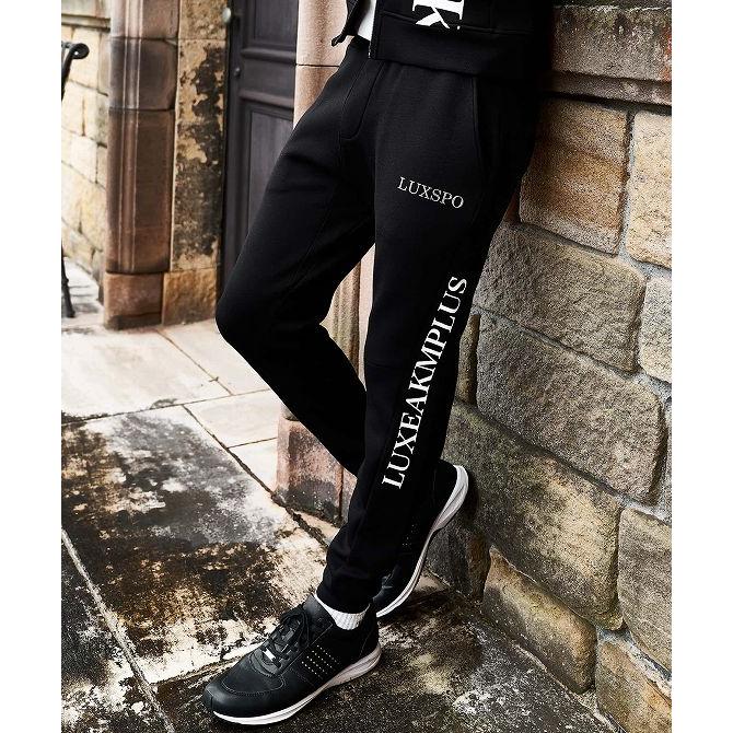 【未使用・タグ付】リュクスエイケイエムプラス　ジョガーパンツ　スウェット　白　Ｍ 未使用・タグ付】リュクスエイケイエムプラス ジョガーパンツ