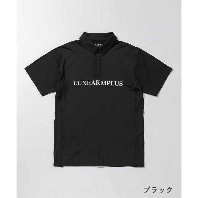 LUXE AKM PLUS リュクスエイケイエムプラス ゴルフ フロントロゴ 半袖