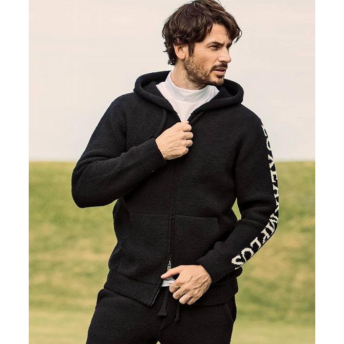 極美品　訳あり　LUXEAKMPLUS パーカー　セットアップ　ブラック 極美品訳ありLUXEAKMPLUS パーカーセットアップブラック