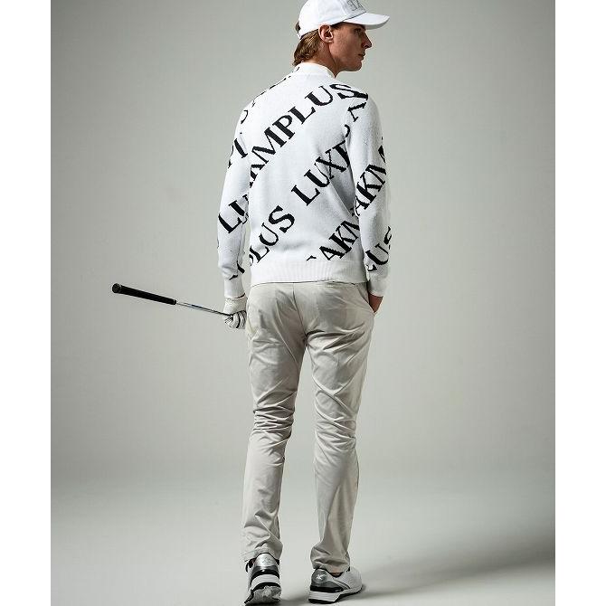 LUXE AKM PLUS リュクスエイケイエムプラス ゴルフ 総柄ロゴモック