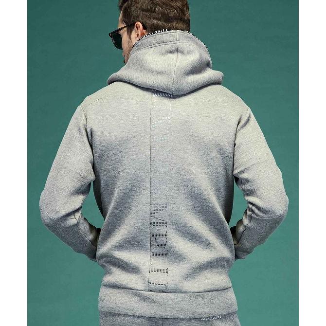 LUXE AKM PLUS 軽量 スエット バックロゴ パーカー M ゴルフ LUXE AKM PLUS リュクスエイケイエムプラス ゴルフ 軽量スウェット