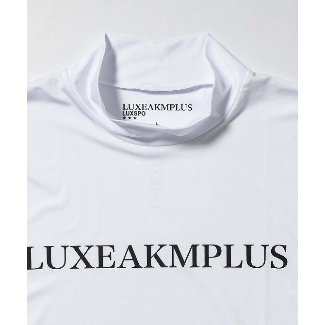 LUXEAKMPLUS リュクスエイケイエムプラス ベーシックロゴ モックネック 半袖 Tシャツ カットソー メンズ ゴルフウェア スポーツウェア GOLF｜spaccio-online｜17