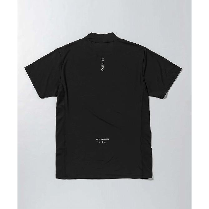 LUXEAKMPLUS リュクスエイケイエムプラス ゴルフ マルチロゴ モックネック 半袖 Tシャツ カットソー メンズ ゴルフウェア スポーツウェア GOLF｜spaccio-online｜11