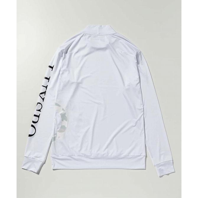 LUXEAKMPLUS リュクスエイケイエムプラス ゴルフ サークルロゴ モックネック Tシャツ 長袖 カットソー メンズ 速乾 吸水 ゴルフウェア スポーツウェア GOLF｜spaccio-online｜14