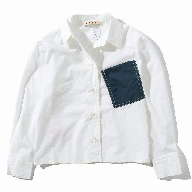 Marni マルニ 長袖 コットン シャツ おしゃれ かわいい ブランド 子供服 こども服 キッズ 女の子 M001ll M00ce Spaccio 通販 Yahoo ショッピング