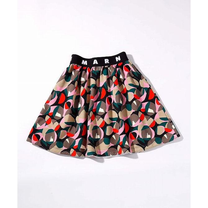 MARNI マルニ 総柄ミディアムスカート 女の子 子供服 こども服 キッズ 