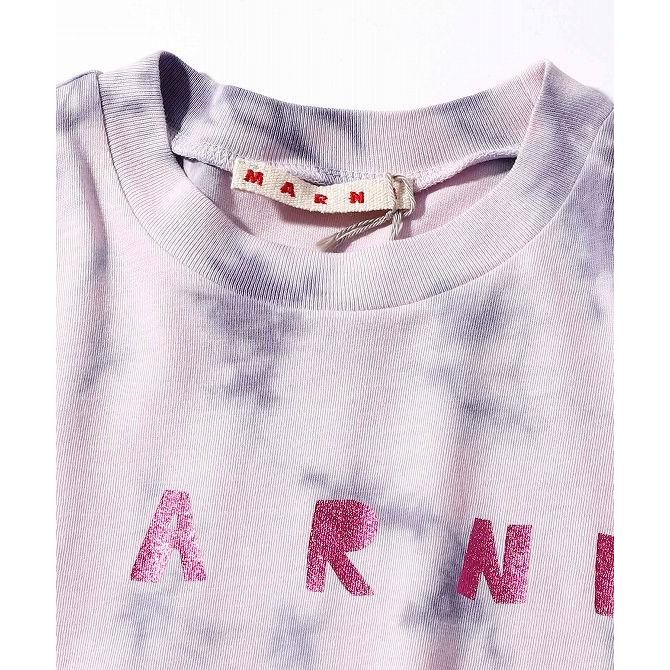 MARNI マルニ ブランドロゴ半袖Tシャツカットソー トップス 女の子 子供服 こども服 キッズ おしゃれ かっこいい かわいい ブランド｜spaccio-online｜04