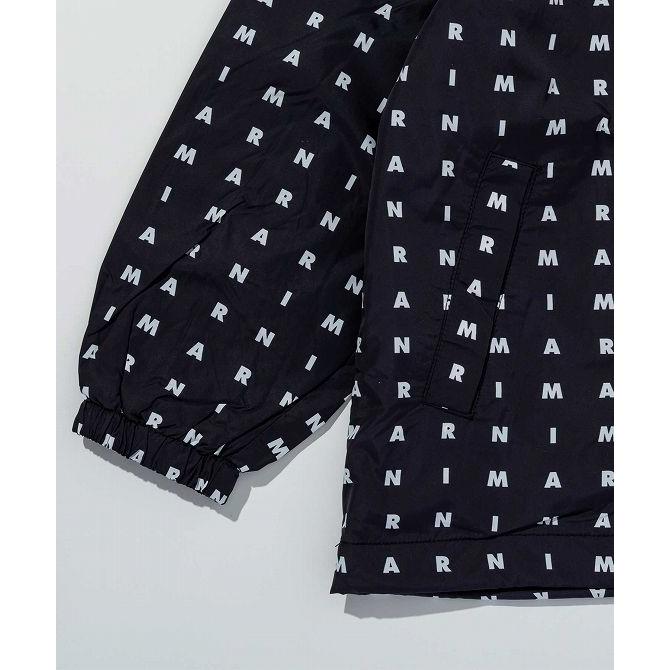 MARNI（マルニ） ブランドロゴジップアップフードジャケット 男の子