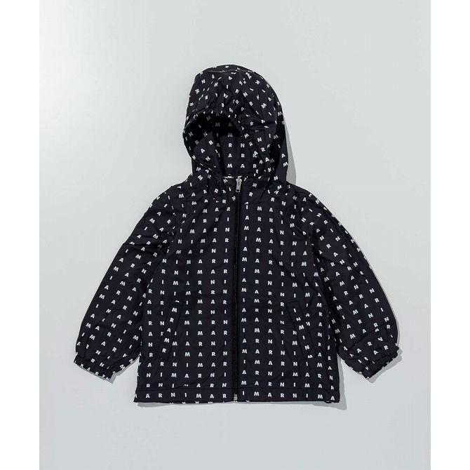 MARNI（マルニ） ブランドロゴジップアップフードジャケット 男の子