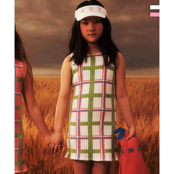 MARNI（マルニ） チェックノースリーブワンピース 女の子 子供服