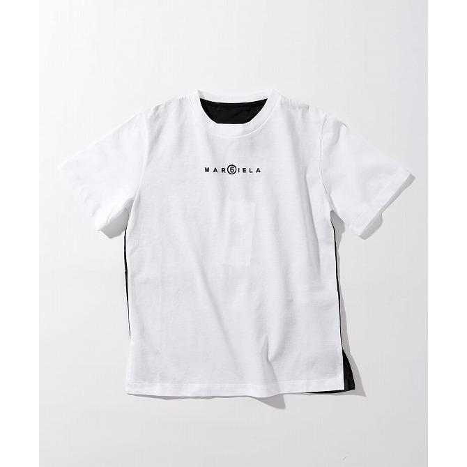 MM6 Margiela ワンポイントロゴカットソーサイズ14