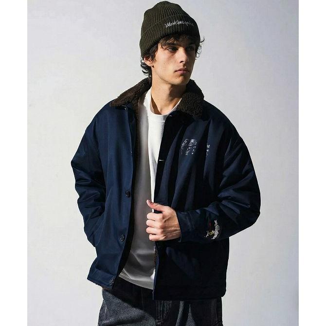 Mark Gonzales ボアジャケット・スウェット・長袖シャツ3SET M Mark Gonzales（マークゴンザレス） マーク ゴンザレス ミリタリー
