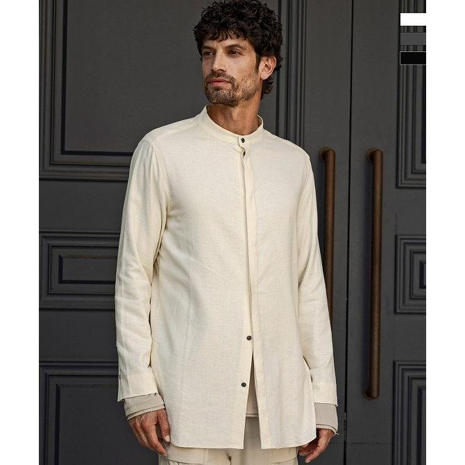 C DIEM（カルペディエム） バンドリネンシャツ メンズ おしゃれ