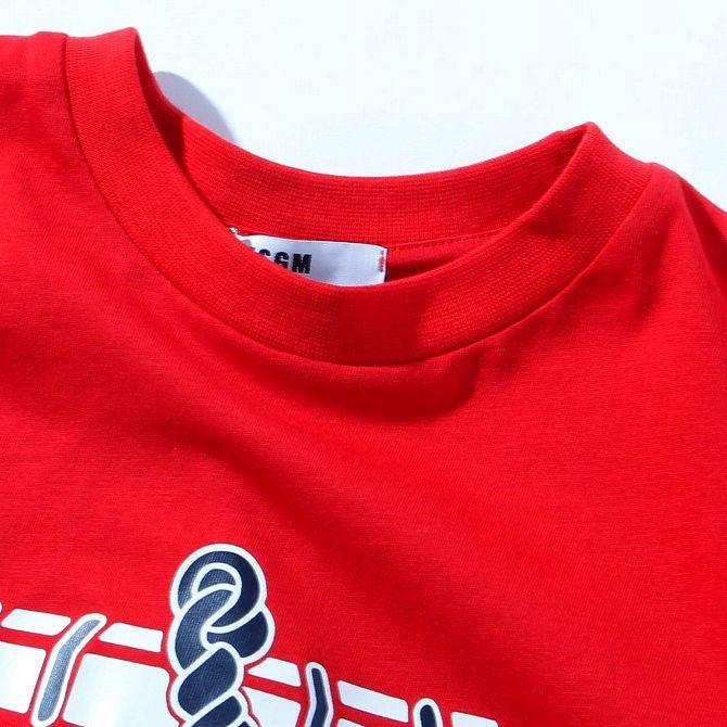 Msgm エムエスジーエム Tシャツ カットソー ブランド 子供服 こども服 おしゃれ かっこいい かわいい キッズ Msgm 0224 Spaccio スパッチョ 公式ストア 通販 Yahoo ショッピング