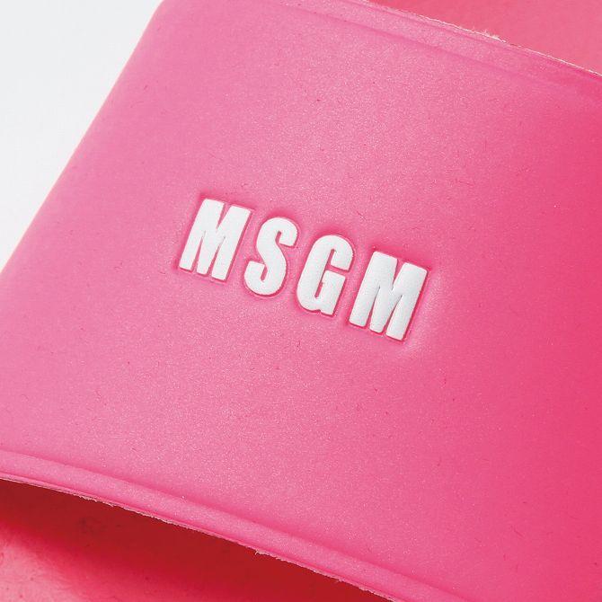 Msgm エムエスジーエム ロゴシャワーサンダル シューズ 靴 プール 海 水泳 ブランド 子供服 こども服 おしゃれ かっこいい かわいい キッズ Msgm Spaccio スパッチョ 通販 Yahoo ショッピング
